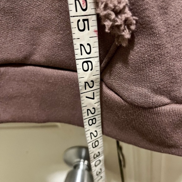 NWT Pink VS Love Pink sweatshirt with Sherpa and hoodie - Picture 7 of 16